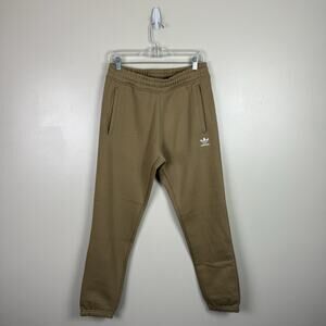 New Men’s Adidas Sweatpants Tan Size M